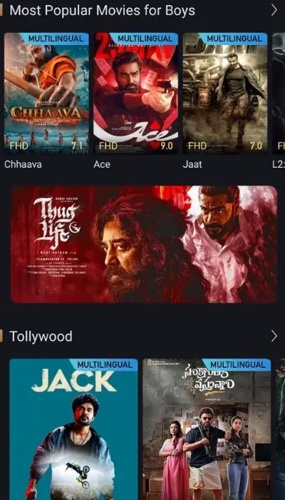 MagisTV on another Mobile